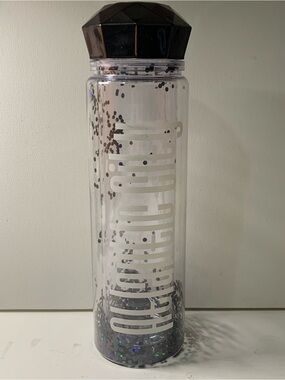Atlantic City glitter water bottle